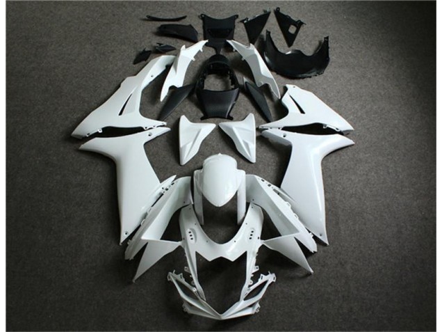 Affordable 2011-2021 White Suzuki GSXR 600/750 Motorcycle Fairings Kit Affordable 2011-2021 White Suzuki GSXR 600/750 Motorcycle Fairings Kit