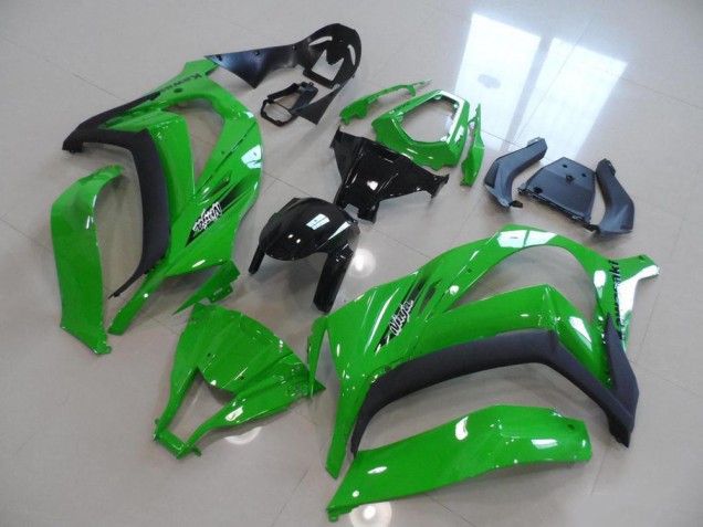 Affordable 2011-2015 Green OEM Style Kawasaki ZX10R Replacement Fairings Affordable 2011-2015 Green OEM Style Kawasaki ZX10R Replacement Fairings