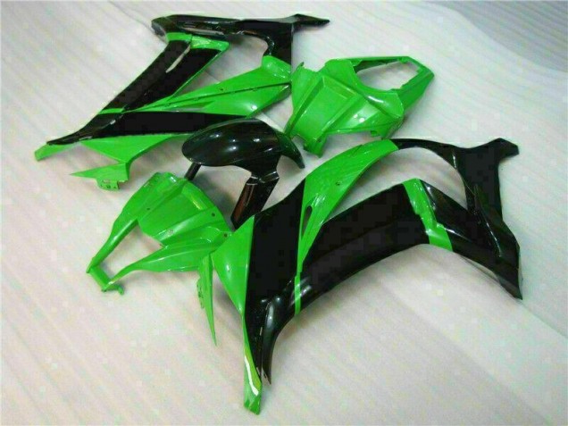 Affordable 2011-2015 Green Black Kawasaki ZX10R Motor Fairings Affordable 2011-2015 Green Black Kawasaki ZX10R Motor Fairings