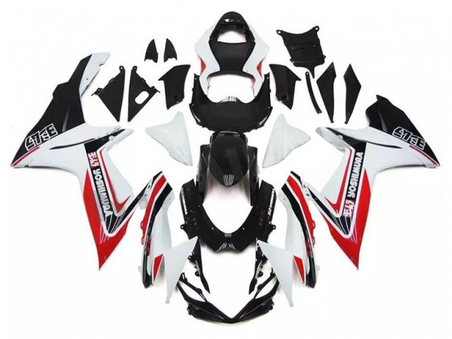 Affordable 2011-2021 White Red Black Suzuki GSXR 600/750 Motorcycle Fairing Kit Affordable 2011-2021 White Red Black Suzuki GSXR 600/750 Motorcycle Fairing Kit