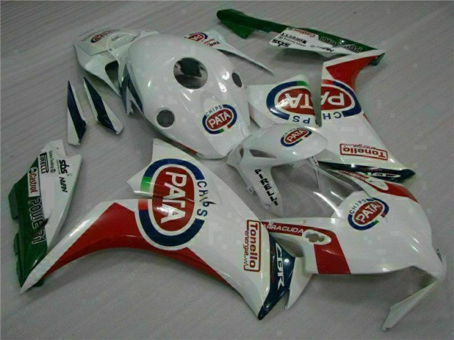 Affordable 2012-2016 Red White PATA Honda CBR1000RR Motorcycle Fairings Kits