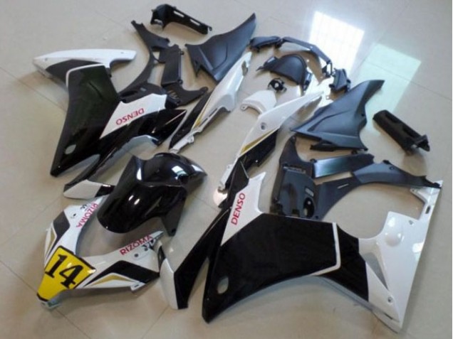 Affordable 2013-2015 Black White Denso Rizoma 14 Honda CBR500RR Bike Fairings Affordable 2013-2015 Black White Denso Rizoma 14 Honda CBR500RR Bike Fairings