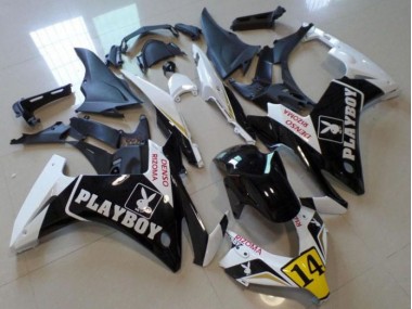 Affordable 2013-2015 Black Playboy 14 Honda CBR500RR Motorbike Fairing