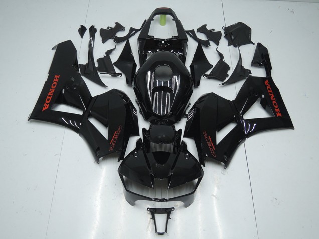 Affordable 2013-2021 Glossy Black with Red Sticker Honda CBR600RR Motorcycle Fairings Kit Affordable 2013-2021 Glossy Black with Red Sticker Honda CBR600RR Motorcycle Fairings Kit