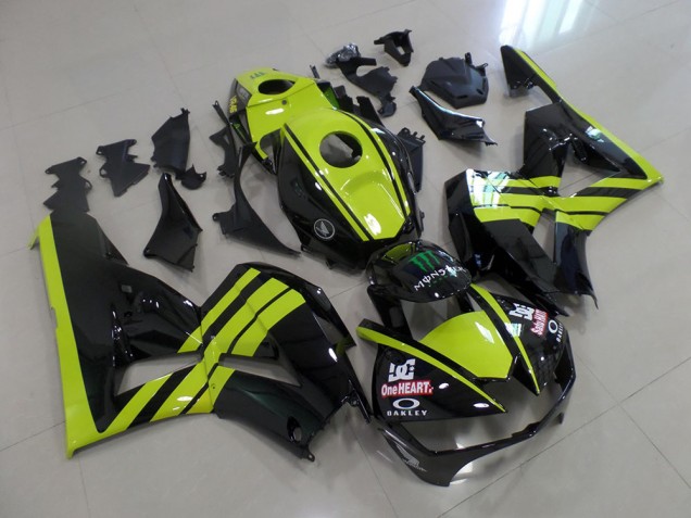 Affordable 2013-2021 Green Black Honda CBR600RR Motorcylce Fairings Affordable 2013-2021 Green Black Honda CBR600RR Motorcylce Fairings