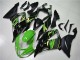 Affordable 2013-2018 Green Black Kawasaki ZX6R Replacement Fairings