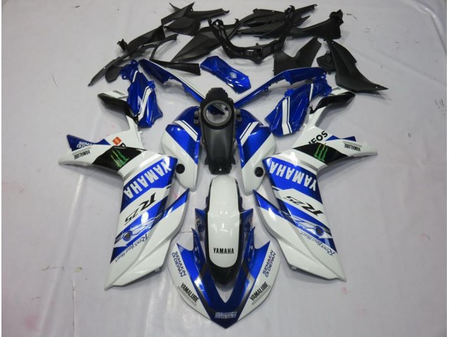 Affordable 2015-2022 White Monster Yamaha YZF R3 Replacement Fairings Affordable 2015-2022 White Monster Yamaha YZF R3 Replacement Fairings