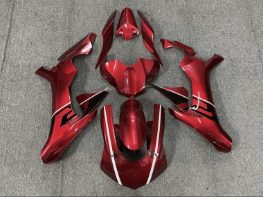 Affordable 2015-2019 Red Black Yamaha YZF R1 Bike Fairings