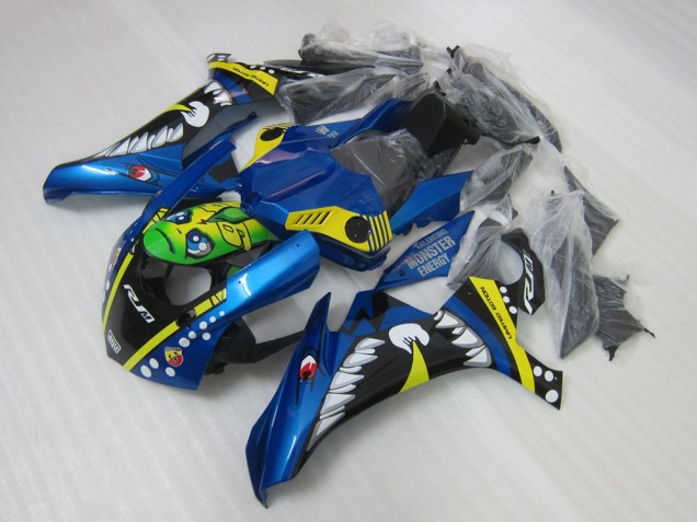 Affordable 2015-2019 Blue Rossi Yamaha YZF R1 Motorcycle Fairing Affordable 2015-2019 Blue Rossi Yamaha YZF R1 Motorcycle Fairing