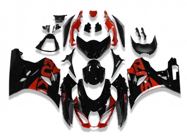 Affordable 2017-2021 Black Red Suzuki GSXR 1000 Motorcycle Fairings Kit Affordable 2017-2021 Black Red Suzuki GSXR 1000 Motorcycle Fairings Kit