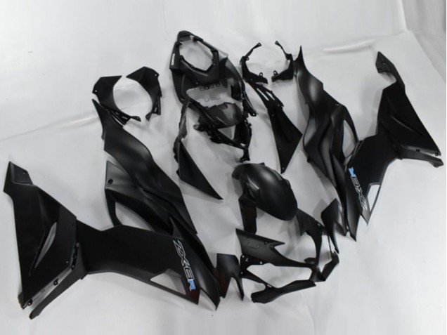Affordable 2019-2023 Matte Black Kawasaki ZX6R Motorcycle Fairing Kits Affordable 2019-2023 Matte Black Kawasaki ZX6R Motorcycle Fairing Kits
