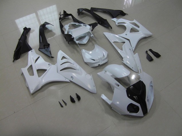 Affordable 2009-2014 White BMW S1000RR Motorbike Fairings Affordable 2009-2014 White BMW S1000RR Motorbike Fairings