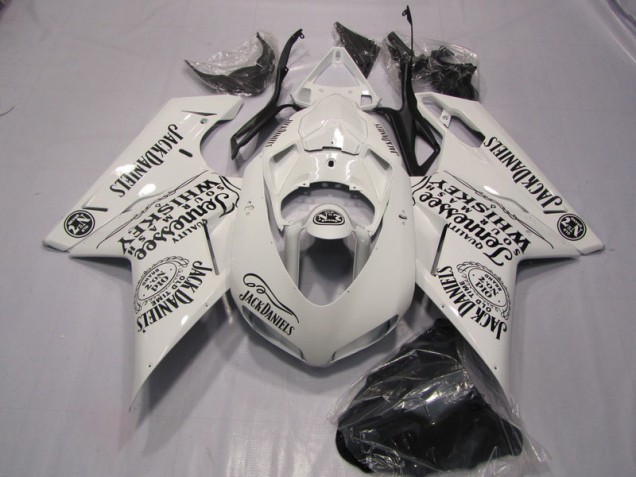 Affordable 2007-2014 White Jack Daniels Ducati 1098 Motor Fairings Affordable 2007-2014 White Jack Daniels Ducati 1098 Motor Fairings