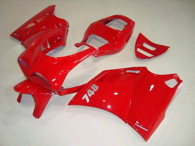 Affordable 1993-2005 Red Ducati 748 916 996 996S Motorcycle Fairing Kit