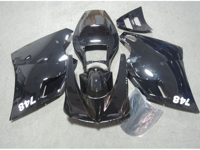 Affordable 1993-2005 Black Ducati 748 Motorcycle Fairing Kit Affordable 1993-2005 Black Ducati 748 Motorcycle Fairing Kit