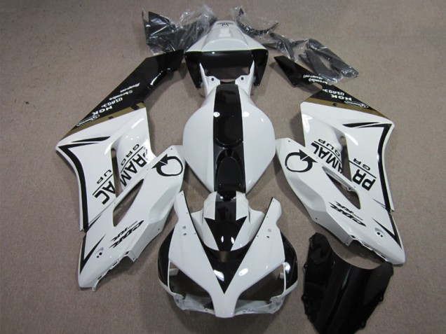 Affordable 2004-2005 White Black PRAMAC Honda CBR1000RR Motorcyle Fairings Affordable 2004-2005 White Black PRAMAC Honda CBR1000RR Motorcyle Fairings