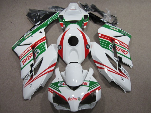 Affordable 2004-2005 White Red Castrol Honda CBR1000RR Motor Fairings Affordable 2004-2005 White Red Castrol Honda CBR1000RR Motor Fairings