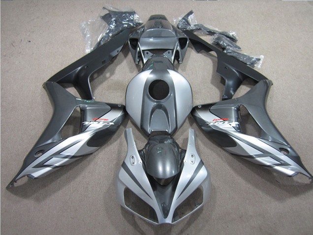 Affordable 2006-2007 Black Grey Fireblade Honda CBR1000RR Bike Fairing
