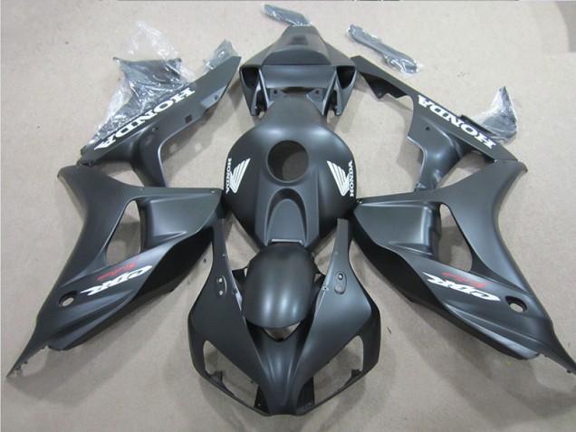 Affordable 2006-2007 Black Honda CBR1000RR Replacement Motorcycle Fairings Affordable 2006-2007 Black Honda CBR1000RR Replacement Motorcycle Fairings