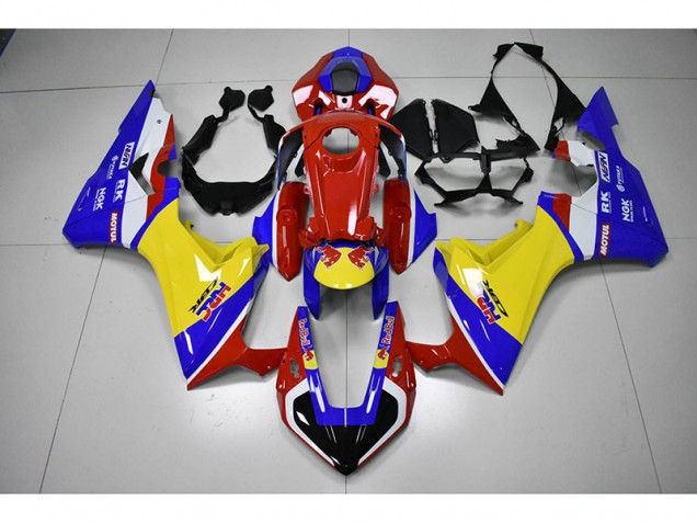 Affordable 2017-2020 Red Yellow Blue HRC Red Bull Honda CBR1000RR Bike Fairing Affordable 2017-2020 Red Yellow Blue HRC Red Bull Honda CBR1000RR Bike Fairing