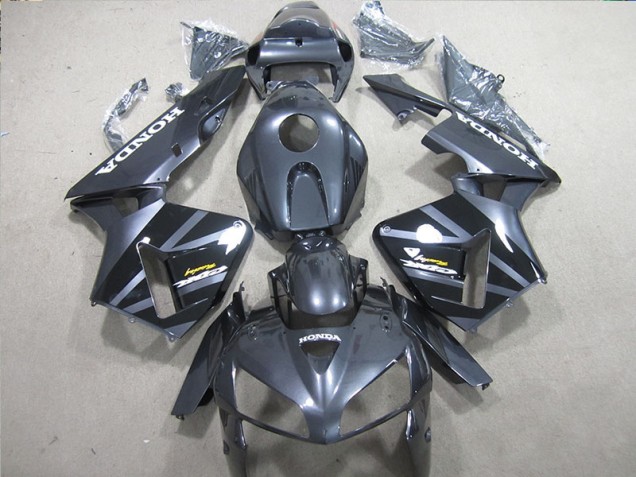 Affordable 2005-2006 Black Honda CBR600RR Motorcycle Fairings