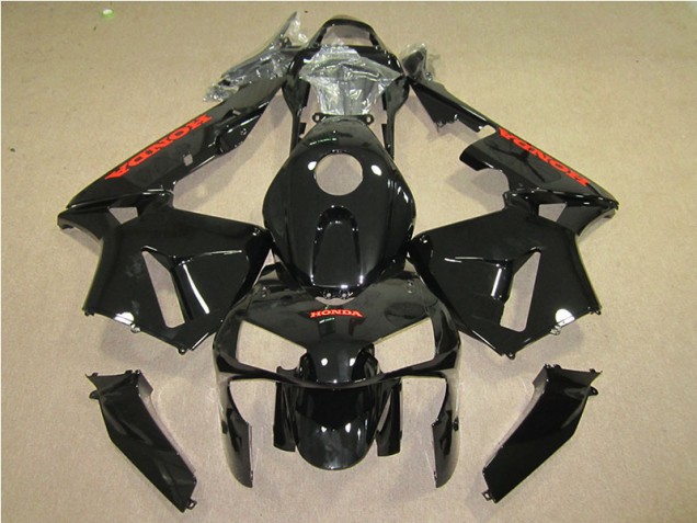 Affordable 2005-2006 Black Red Honda CBR600RR Motorcyle Fairings Affordable 2005-2006 Black Red Honda CBR600RR Motorcyle Fairings