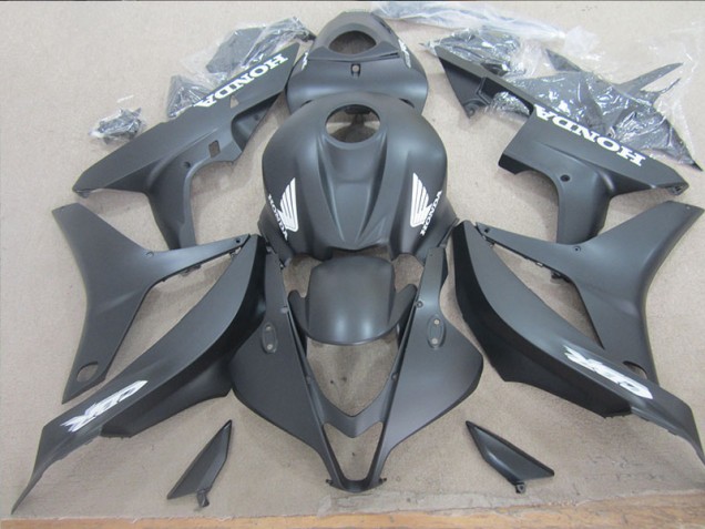 Affordable 2007-2008 Black White Decal Honda CBR600RR Motorcycle Fairing Kits Affordable 2007-2008 Black White Decal Honda CBR600RR Motorcycle Fairing Kits
