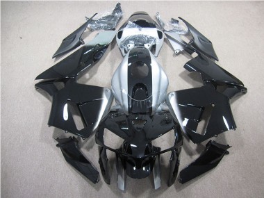 Affordable 2007-2008 Black Silver Honda CBR600RR Motor Fairings