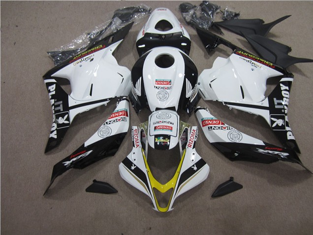 Affordable 2009-2012 White Black RIZOMA Honda CBR600RR Motor Bike Fairings Affordable 2009-2012 White Black RIZOMA Honda CBR600RR Motor Bike Fairings
