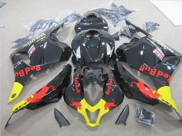 Affordable 2009-2012 Black Yellow Red Bull Honda CBR600RR Motorbike Fairings Affordable 2009-2012 Black Yellow Red Bull Honda CBR600RR Motorbike Fairings