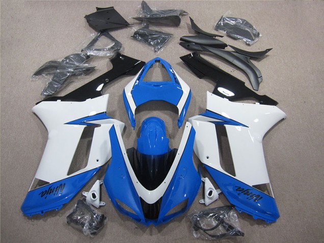 Affordable 2007-2008 Black Kawasaki ZX6R Motorbike Fairings Affordable 2007-2008 Black Kawasaki ZX6R Motorbike Fairings