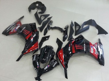 Affordable 2013-2016 Kawasaki Ninja ZX300R Motorcycle Fairing Kits & Plastic Bodywork MF6682