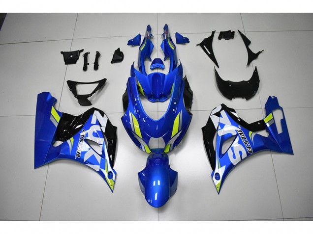 Affordable 2017-2021 Blue White Decal Suzuki GSXR1000 Motorcycle Bodywork Affordable 2017-2021 Blue White Decal Suzuki GSXR1000 Motorcycle Bodywork