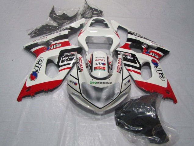 Affordable 2000-2002 White Red Rizoma Playboy Suzuki GSXR1000 Motorcylce Fairings Affordable 2000-2002 White Red Rizoma Playboy Suzuki GSXR1000 Motorcylce Fairings