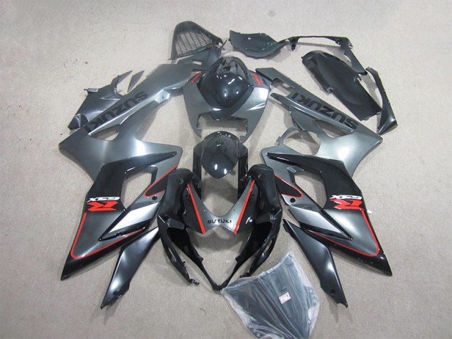 Affordable 2005-2006 Black Red Suzuki GSXR1000 Motorcycle Fairings Kit Affordable 2005-2006 Black Red Suzuki GSXR1000 Motorcycle Fairings Kit
