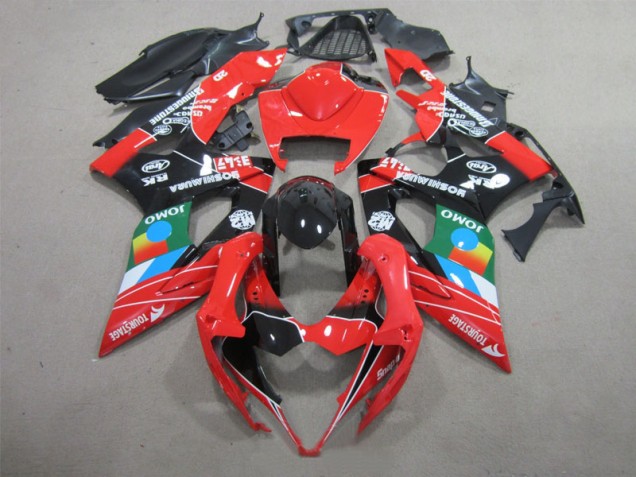 Affordable 2005-2006 Black Red Green Suzuki GSXR1000 Bike Fairing Affordable 2005-2006 Black Red Green Suzuki GSXR1000 Bike Fairing