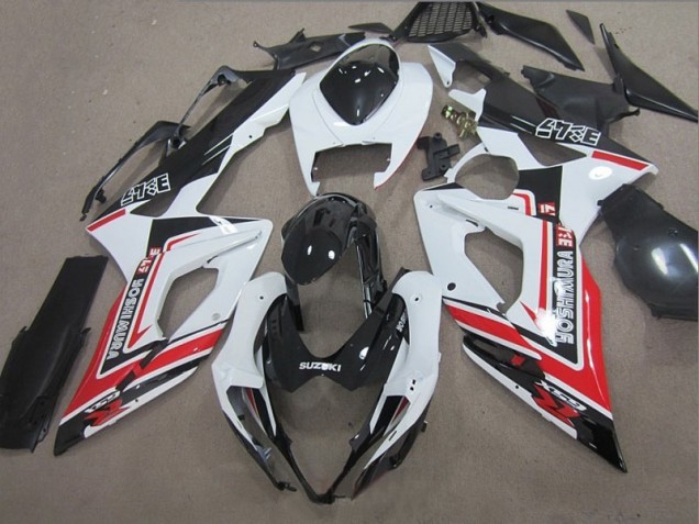 Affordable 2005-2006 Black White Red Suzuki GSXR1000 Bike Fairings Affordable 2005-2006 Black White Red Suzuki GSXR1000 Bike Fairings