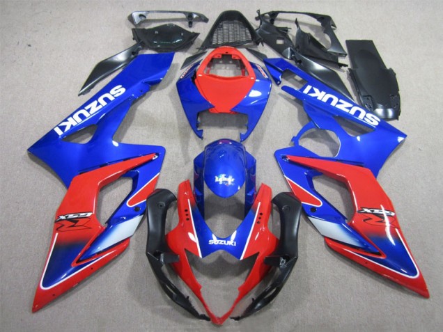 Affordable 2005-2006 Blue Red Suzuki GSXR1000 Motorcyle Fairings Affordable 2005-2006 Blue Red Suzuki GSXR1000 Motorcyle Fairings