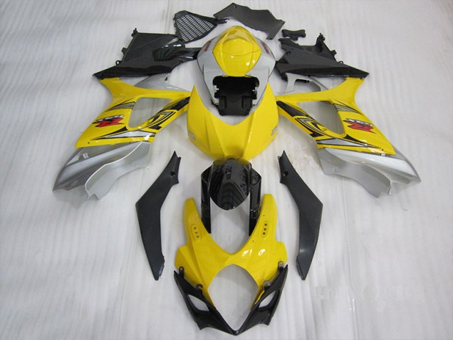 Affordable 2007-2008 Yellow Black Suzuki GSXR1000 Motorbike Fairings Affordable 2007-2008 Yellow Black Suzuki GSXR1000 Motorbike Fairings