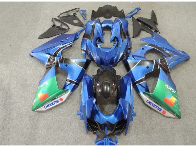 Affordable 2009-2016 Blue Green JOMO Suzuki GSXR1000 Motorcycle Replacement Fairings Affordable 2009-2016 Blue Green JOMO Suzuki GSXR1000 Motorcycle Replacement Fairings