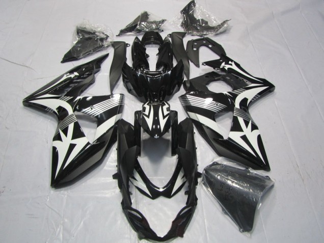 Affordable 2009-2016 Black White Suzuki GSXR1000 Motorcyle Fairings Affordable 2009-2016 Black White Suzuki GSXR1000 Motorcyle Fairings