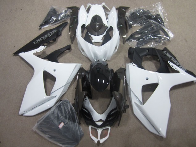 Affordable 2009-2016 White Black Suzuki GSXR1000 Motorcycle Fairing Affordable 2009-2016 White Black Suzuki GSXR1000 Motorcycle Fairing