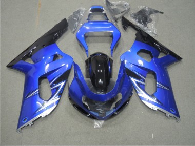 Affordable 2001-2003 Blue Suzuki GSXR600 Motorcycle Fairing