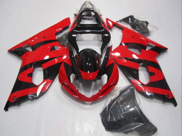Affordable 2001-2003 Black Red Suzuki GSXR600 Motorbike Fairing Affordable 2001-2003 Black Red Suzuki GSXR600 Motorbike Fairing