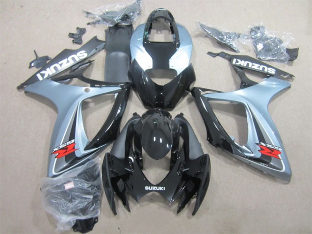 Affordable 2006-2007 Black Grey Suzuki GSXR600 Motor Fairings Affordable 2006-2007 Black Grey Suzuki GSXR600 Motor Fairings