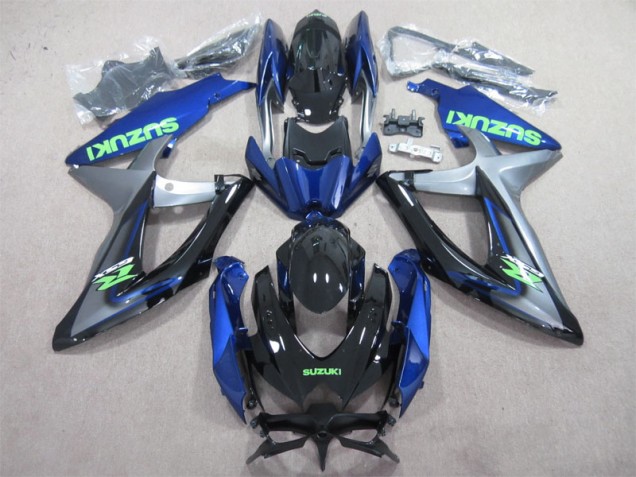 Affordable 2008-2010 Blue Green Decal Suzuki GSXR600 Motorcylce Fairings Affordable 2008-2010 Blue Green Decal Suzuki GSXR600 Motorcylce Fairings