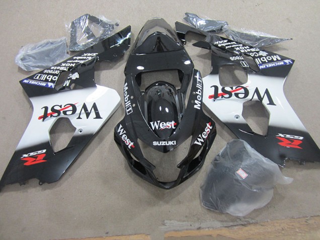 Affordable 2004-2005 Black West Moil Suzuki GSXR750 Motorcycle Fairing Kit Affordable 2004-2005 Black West Moil Suzuki GSXR750 Motorcycle Fairing Kit