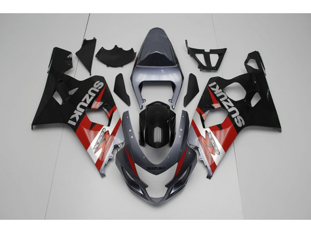 Affordable 2004-2005 Black Red Suzuki GSXR750 Bike Fairings Affordable 2004-2005 Black Red Suzuki GSXR750 Bike Fairings