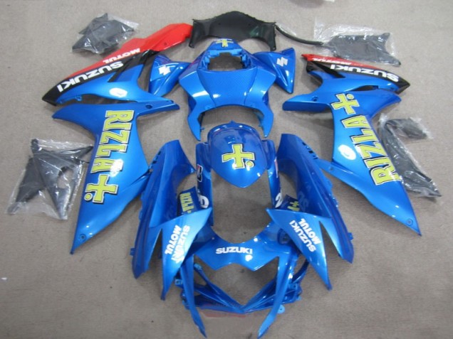 Affordable 2011-2021 Blue Yellow Rizla Suzuki GSXR750 Motor Bike Fairings Affordable 2011-2021 Blue Yellow Rizla Suzuki GSXR750 Motor Bike Fairings