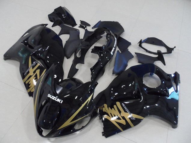 Affordable 1996-2007 Black Gold Decal Suzuki GSXR1300 Hayabusa Bike Fairings Affordable 1996-2007 Black Gold Decal Suzuki GSXR1300 Hayabusa Bike Fairings